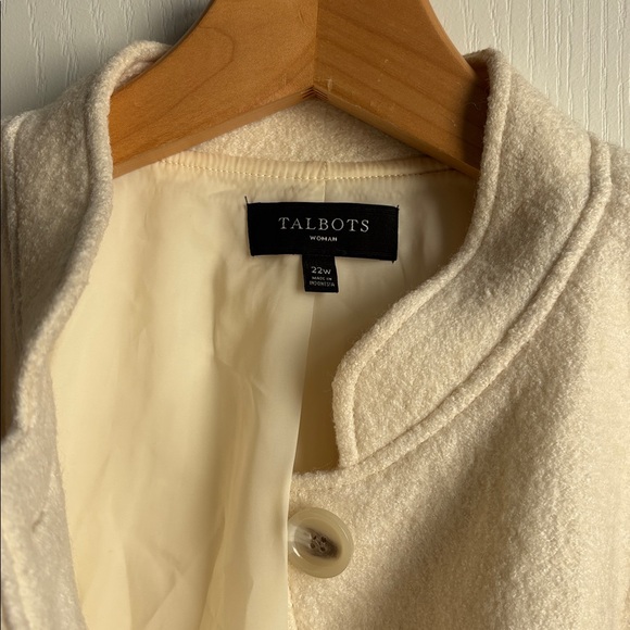Talbots Ivory Button-Up Jacket - Picture 6 of 6